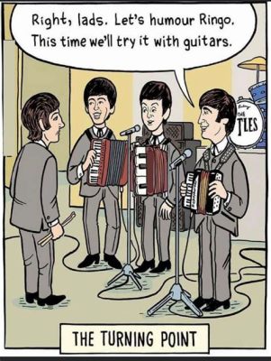 tell me a music joke about the Beatles' influence on modern pop culture: